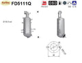 Ruß - Partikelfilter Alfa Romeo, Fiat, Jeep, Lancia, Opel, 1.6, Silizium, Euro 5 - KatDoc