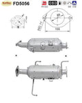 Ruß - Partikelfilter für Mazda CX - 7 2.2 MZR - CD AWD (120/127kW), Euro 5 - KatDoc