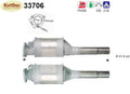 Katalysator für Seat Cordoba/Ibiza, VW Golf 2/3/Jetta/Vento, Euro 1&2 - KatDoc