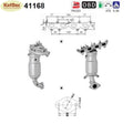Katalysator Alfa Romeo Mito, Fiat Punto, 1.4, 16V, 77kW, Euro 5 - KatDoc