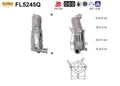 Ruß - Partikelfilter für Alfa Romeo Giulietta, Fiat, Suzuki, 1.6,Silizium,Euro 6 - KatDoc