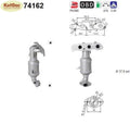 Katalysator Nissan Pixo, Opel Agila B,Suzuki Splash/Alto, 1.0, 48/50kW, Euro 5 - KatDoc