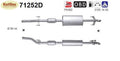 Katalysator für Mercedes Sprinter CDI, 2.1/2.7, 60/80/95/115kW, Euro 3 - KatDoc