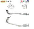 Katalysator für Opel Vectra B, 1.8/2.0 i 16V, 85/100kW, Euro 1&2 - KatDoc