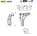 Katalysator Seat Cordoba/Ibiza,Skoda Fabia/Roomster,VW Polo, 1.6, 16V, Euro 4 - KatDoc