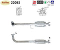 Katalysator für Honda Civic 7, 1.4/1.6, 66/81kW, Euro 4 - KatDoc