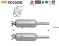 Ruß - Partikelfilter für Fiat Doblo, 1.9 JTD/D, Multijet, 88kW, Silizium, Euro 4 - KatDoc