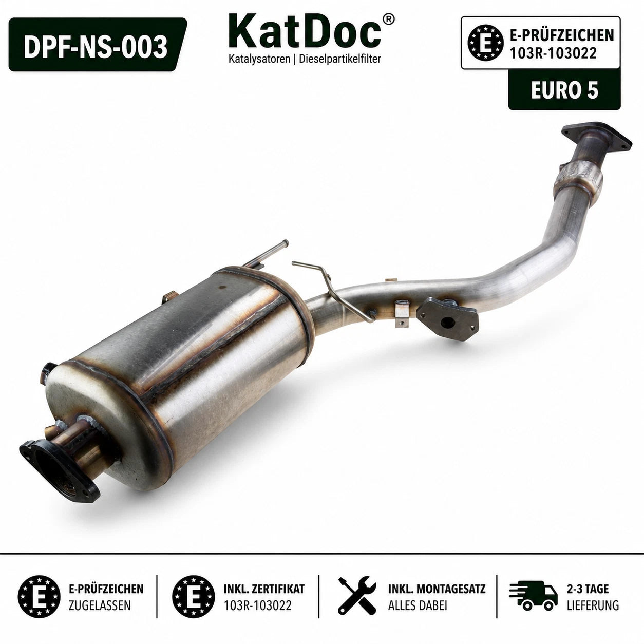 DPF Dieselpartikelfilter Infiniti EX FX M Q70 QX50 QX70 3.0d AWD Euro 5