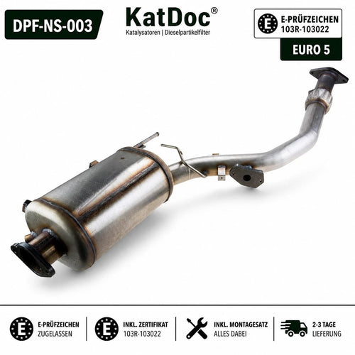 DPF Dieselpartikelfilter Infiniti EX FX M Q70 QX50 QX70 3.0d AWD Euro 5 - KatDoc