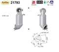 Katalysator Opel Astra J/Corsa D,E/Insignia A, Saab 9 - 5, Euro 5&6 - KatDoc