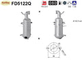 Ruß - Partikelfilter Alfa Romeo,Fiat,Jeep,Lancia,Suzuki,Dodge, Silizium, Euro 5 - KatDoc