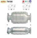 Katalysator Nissan 100NX/200SX/Almera/Micra/Primera/Sunny, Euro 1&2 - KatDoc