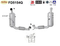 Ruß - Partikelfilter für Ford Fiesta 6, 1.4 TDCi, 51kW, Silizium, Euro 5 - KatDoc