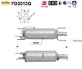 Ruß - Partikelfilter Fiat Croma,Opel Signum/Vectra C,Saab 9 - 3, Silizium, Euro 4 - KatDoc