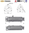 Ruß - Partikelfilter für Iveco Daily, Euro 4 - KatDoc
