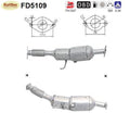 Ruß - Partikelfilter Nissan Qashqai 1/Qashqai+2, 1.5 dCi, 78/81kW, Euro 5 - KatDoc