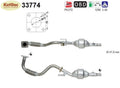 Katalysator für Seat Cordoba/Ibiza/Inca, VW Polo/Caddy, 1.0/1.4,37/44kW,Euro 3 - KatDoc