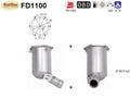 Ruß - Partikelfilter für Mercedes C - Klasse/CLC/CLK, 2.1, Euro 4 - KatDoc