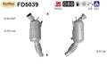 Ruß - Partikelfilter für BMW 1er/3er/5er, 2.0, 120/130kW, Euro 4 - KatDoc