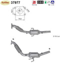 Katalysator Seat Mii, Skoda Citigo, VW load up!, up!, 1.0, 50kW, Euro 5&6 - KatDoc