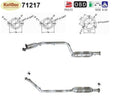Katalysator für Mercedes SLK (R170) 230, Kompressor, 2.3, 145kW, Euro 3 - KatDoc
