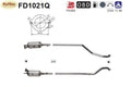 Ruß - Partikelfilter für Renault Laguna 2, 1.9/2.0 dCi, Silizium, Euro 4 - KatDoc