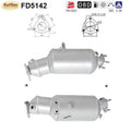 Ruß - Partikelfilter für Audi A6, 2.0 TDI, 100/120/125kW, Euro 5 - KatDoc
