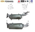 Ruß - Partikelfilter Subaru Forester/Impreza,2.0 D,108/110kW,AWD,Silizium,Euro 4 - KatDoc