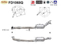 Ruß - Partikelfilter für Nissan Murano 2, 2.5 dCi, 4x4, 140kW, Silizium, Euro 5 - KatDoc