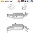 Ruß - Partikelfilter für Seat Exeo/ST, 2.0 TDI, 88/105/125kW, Silizium, Euro 5 - KatDoc