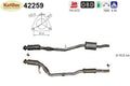 Katalysator für Audi A6 C6, 2.4, quattro, 130kW, links, Euro 4 - KatDoc