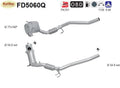 Ruß - Partikelfilter für Audi / Seat / Skoda / VW, Silizium, Euro 5 - KatDoc