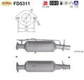Ruß - Partikelfilter für Ford Transit, 2.4/3.2 TDCi, Euro 5 - KatDoc