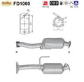 Ruß - Partikelfilter für Jeep Commander/Grand Cherokee, 2.7/3.0, Euro 4 - KatDoc