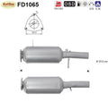 Ruß - Partikelfilter Land Rover Rang Rover Evoque, 2.2 D,4x4,110/140kW, Euro 5 - KatDoc