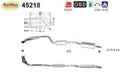 Katalysator BMW 3er E46 316/318i, Ci, 1.6/1.9, 77/87kW, Euro 3 - KatDoc