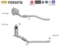 Ruß - Partikelfilter für VW Passat B6, 2.0 TDI, 125kW, Silizium, Euro 5 - KatDoc