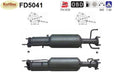 Ruß - Partikelfilter für Chevrolet Captiva, Opel Antara, 2.0, CDTi/D, Euro 4 - KatDoc