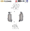 Ruß - Partikelfilter für Hyundai i30, Kia, 1.4 CRDi, Silizium, Euro 6 - KatDoc