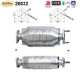 Katalysator Mitsubishi Carisma/Space Star, 1.3 16V, 60/61/63kW, Euro 3 - KatDoc