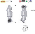Katalysator für Opel Astra H/Zafira B/Zafira Family B, 2.0, 125/147kW, Euro 4 - KatDoc