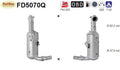 Ruß - Partikelfilter für Opel Corsa D/Meriva B, 1.3 CDTi,55/70kW,Silizium,Euro 5 - KatDoc