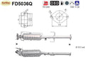 Ruß - Partikelfilter für Mazda 6, 2.0/2.2 MZR - CD, Silizium, Euro 4 - KatDoc