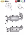 Katalysator für Opel Karl, 1.0, 54/55kW, LPG, Euro 6 - KatDoc