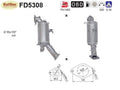 Ruß - Partikelfilter für Jaguar F - Pace/XE/XF, Land Rover Discovery, Euro 6 - KatDoc
