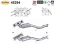 Katalysator für BMW 3er, 3.0, 155/160/200kW, 840mm, Euro 5 - KatDoc