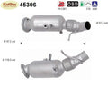 Katalysator BMW 5er 520i/528i/X5, 2.0, 120/125/135/180/205/230kW, Euro 6 - KatDoc