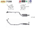 Katalysator für Mercedes SLK 200/230 Kompressor, 2.0/2.3, 120/145kW Euro 3 - KatDoc