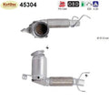 Katalysator BMW 2er, MINI, 1.2/1.5, 55/75/100kW, Euro 6 - KatDoc