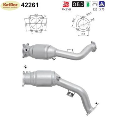 Katalysator für Audi A4, A5, Q5, Euro 5 - KatDoc